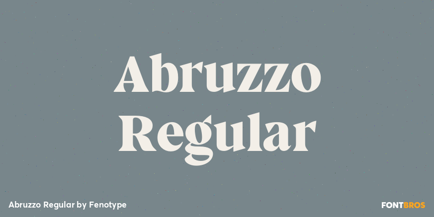 Abruzzo Regular Poster