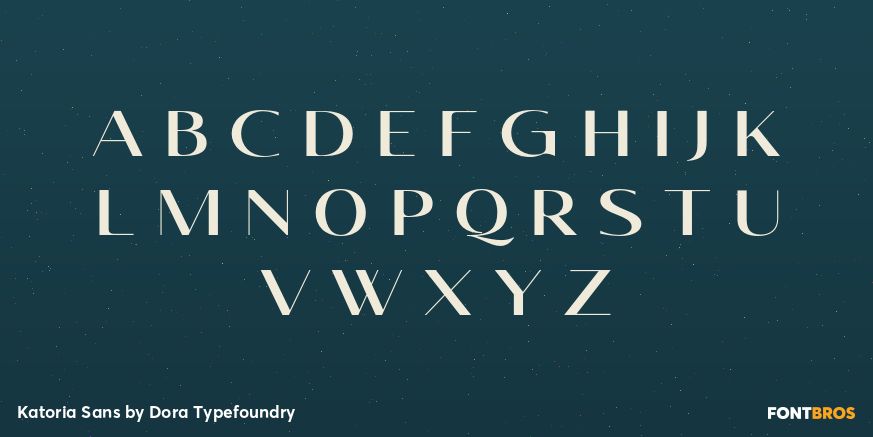 Katoria Sans Font Poster #3