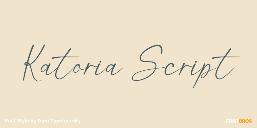 Katoria Script Poster