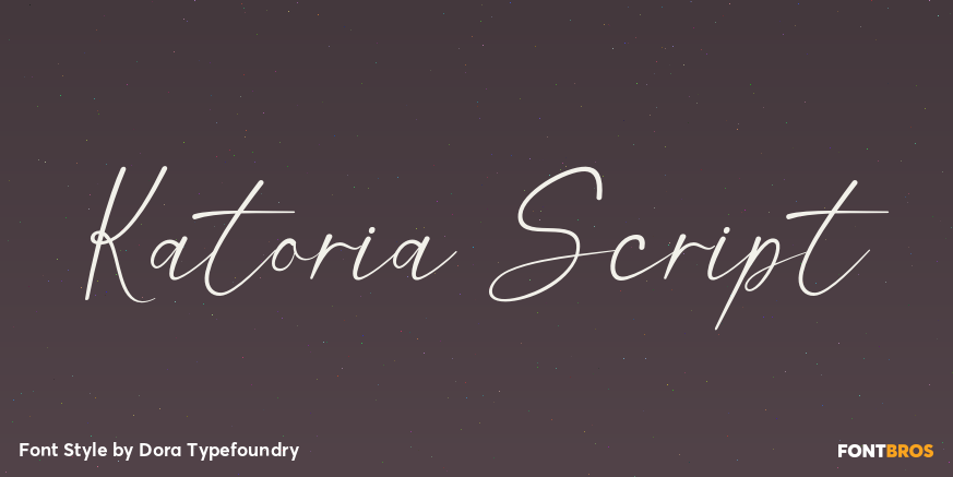 Katoria Script Poster