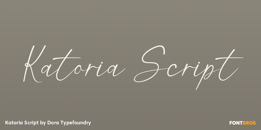 Katoria Script Poster