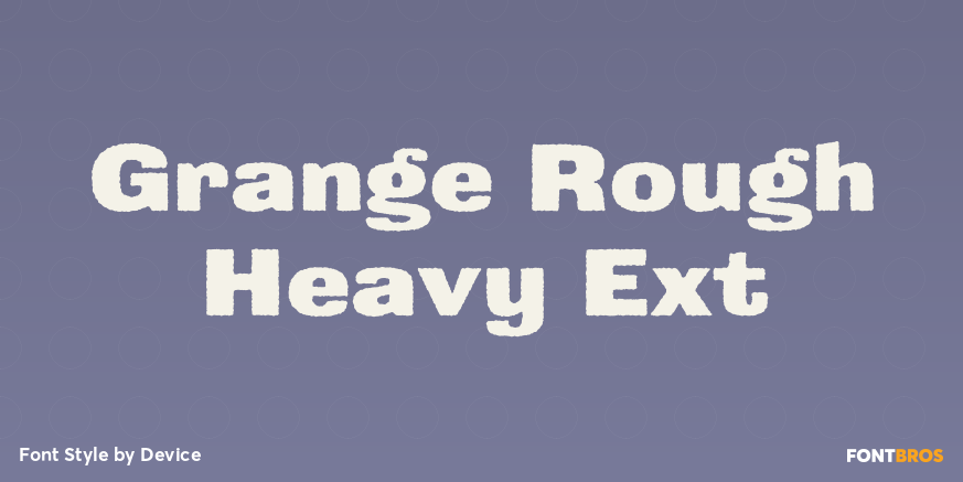 Grange Rough Heavy Ext Poster