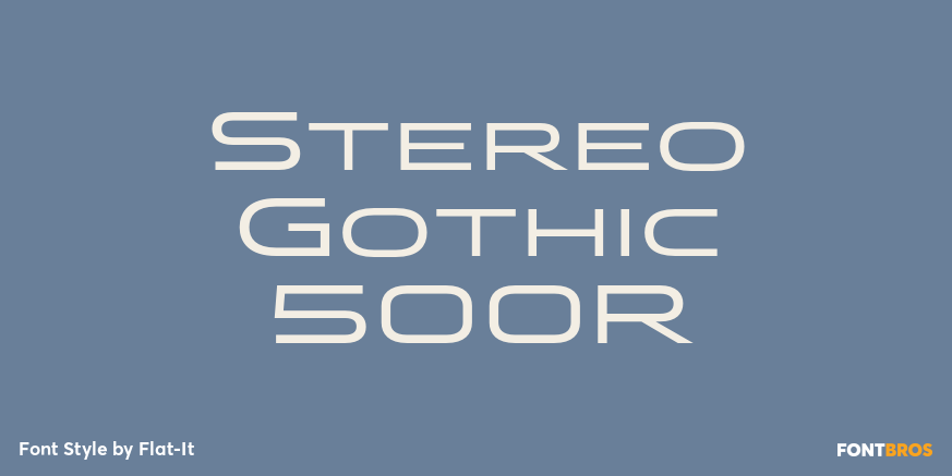 Stereo Gothic 500R Poster