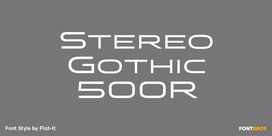 Stereo Gothic 500R Poster