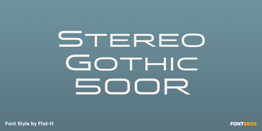 Stereo Gothic 500R Poster
