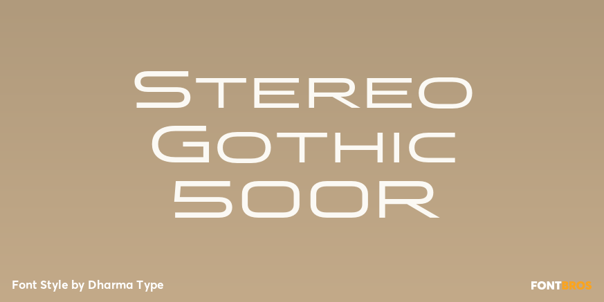 Stereo Gothic 500R Poster
