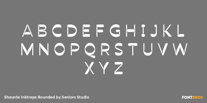 Shaunte Inktraps Rounded Font Poster #1