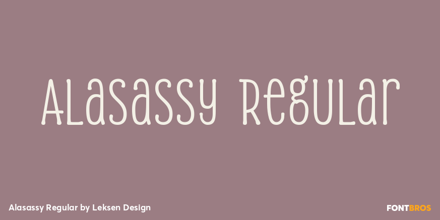 Alasassy Regular Poster