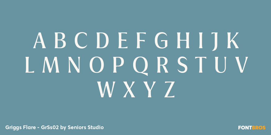Griggs Flare - GrSs02 Font Poster #2