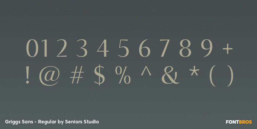 Griggs Sans - Regular Font Poster #4