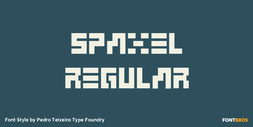 Spaxel Regular Poster