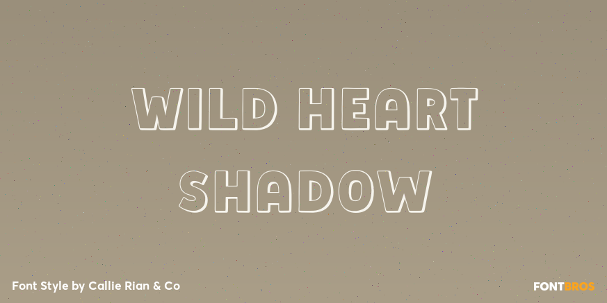 Wild Heart Shadow Poster