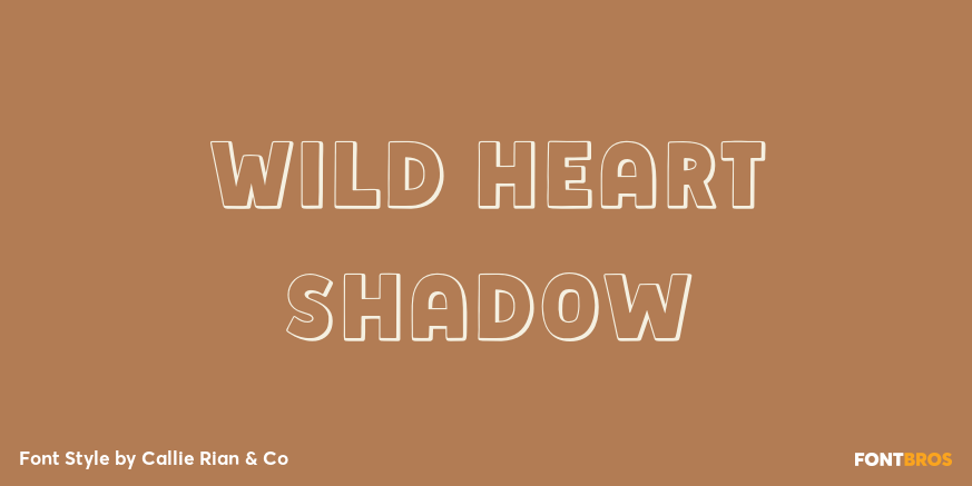 Wild Heart Shadow Poster