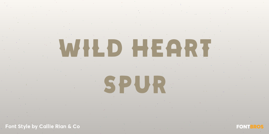Wild Heart Spur Poster