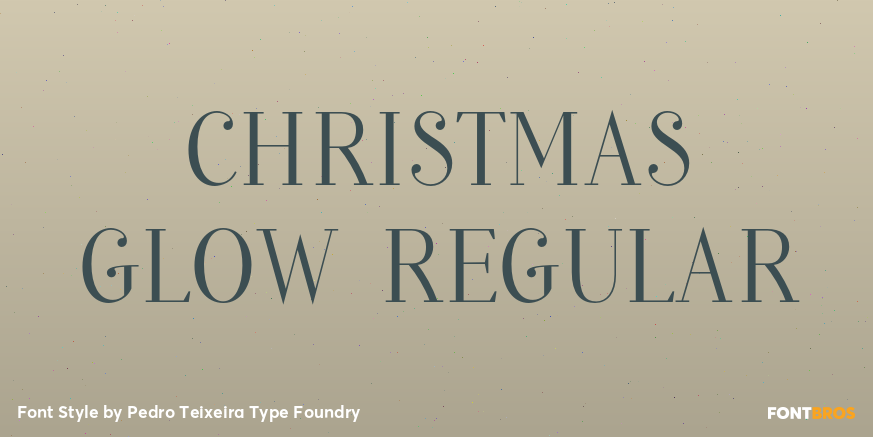 Christmas Glow Regular Poster