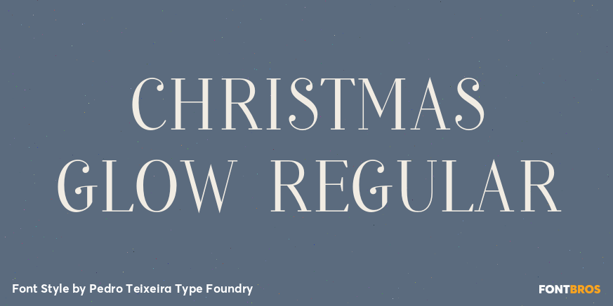 Christmas Glow Regular Poster