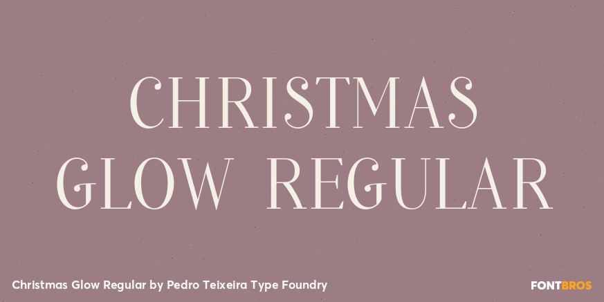 Christmas Glow Regular Poster