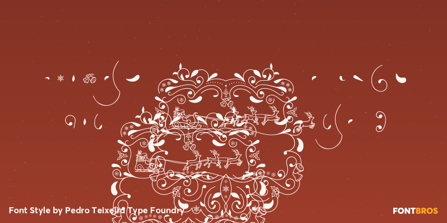 Christmas Glow Ornaments 1 Poster