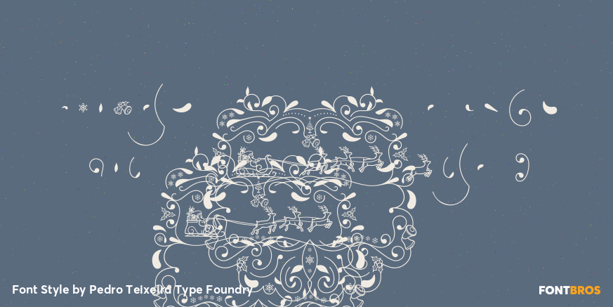 Christmas Glow Ornaments 1 Poster