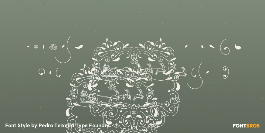 Christmas Glow Ornaments 1 Poster