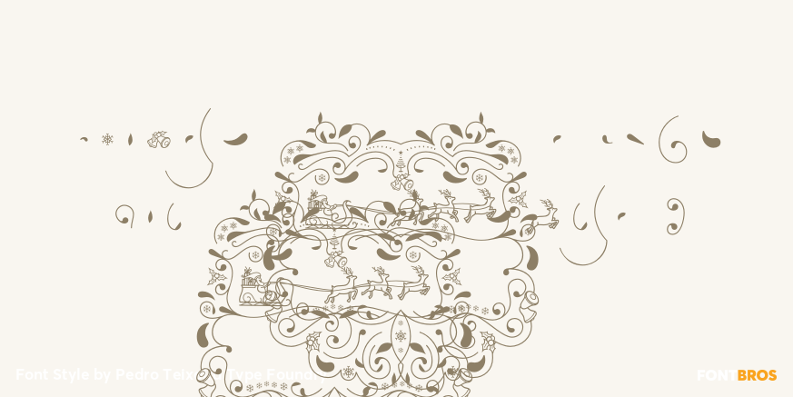 Christmas Glow Ornaments 1 Poster