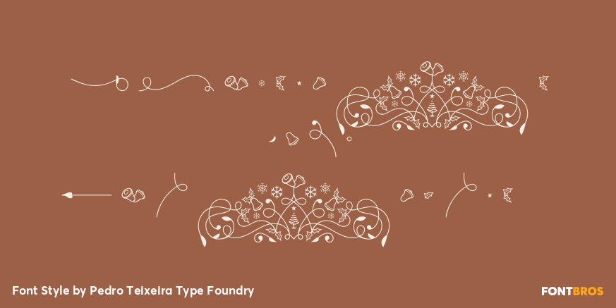 Christmas Glow Ornaments 2 Poster