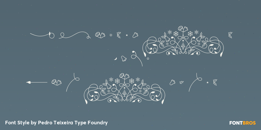 Christmas Glow Ornaments 2 Poster