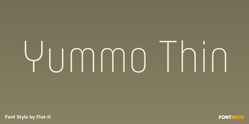 Yummo Thin Poster