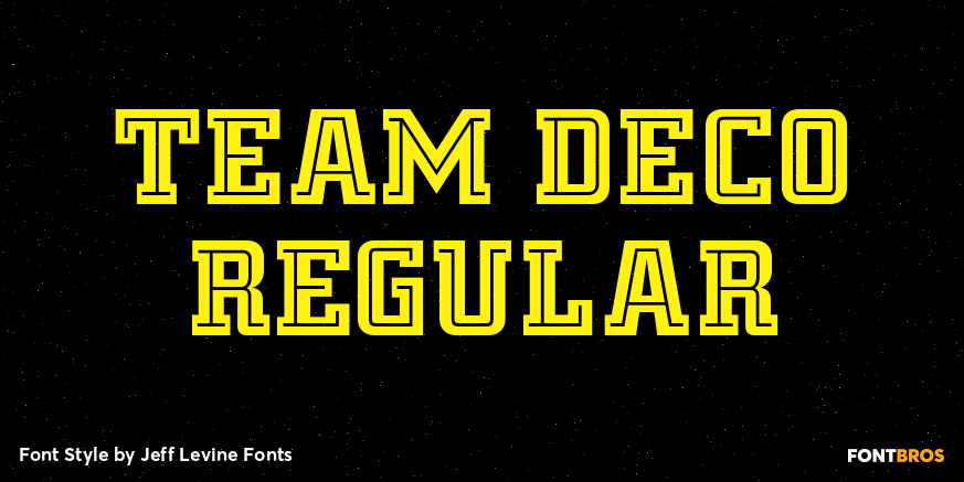 Team Deco Regular Poster