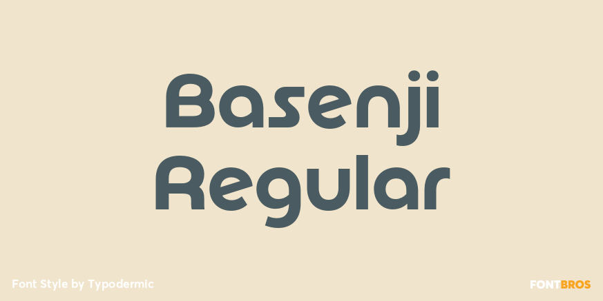 Basenji Regular Poster