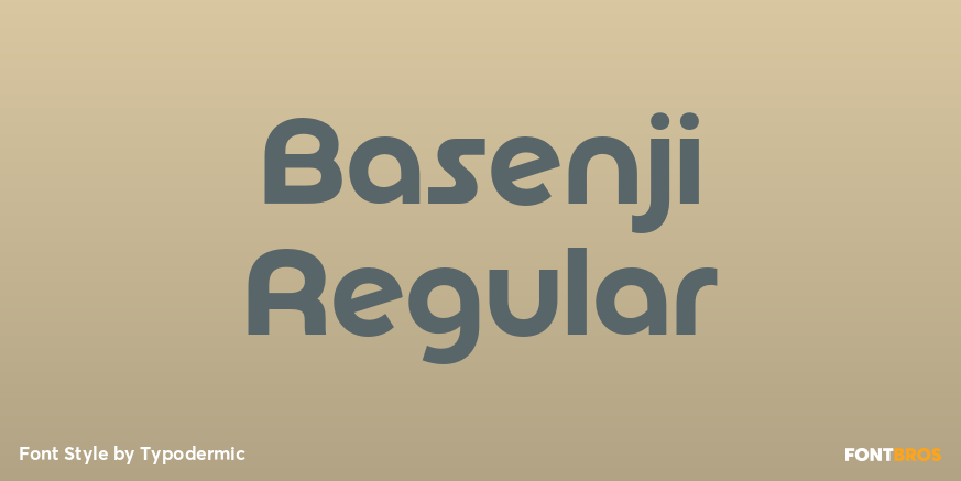 Basenji Regular Poster
