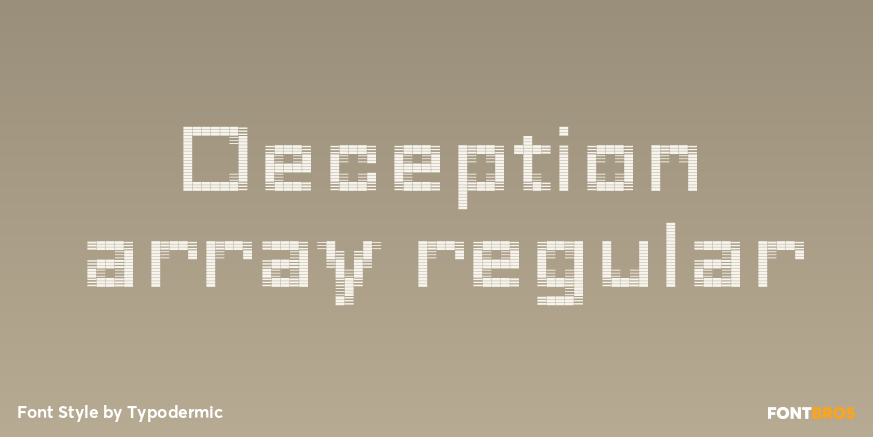 Deception array regular Poster