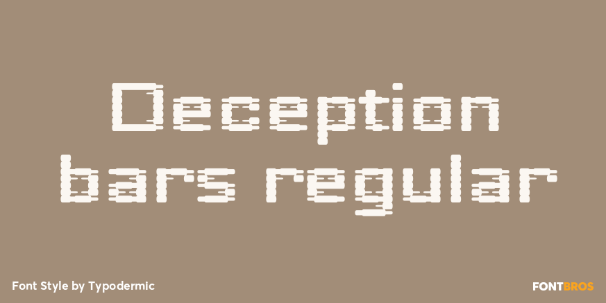 Deception bars regular Poster