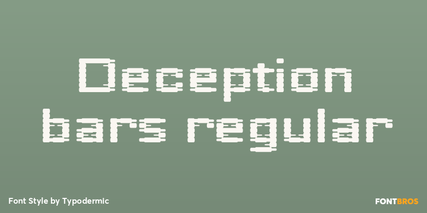 Deception bars regular Poster