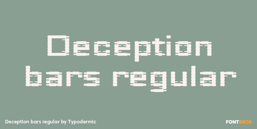 Deception bars regular Poster