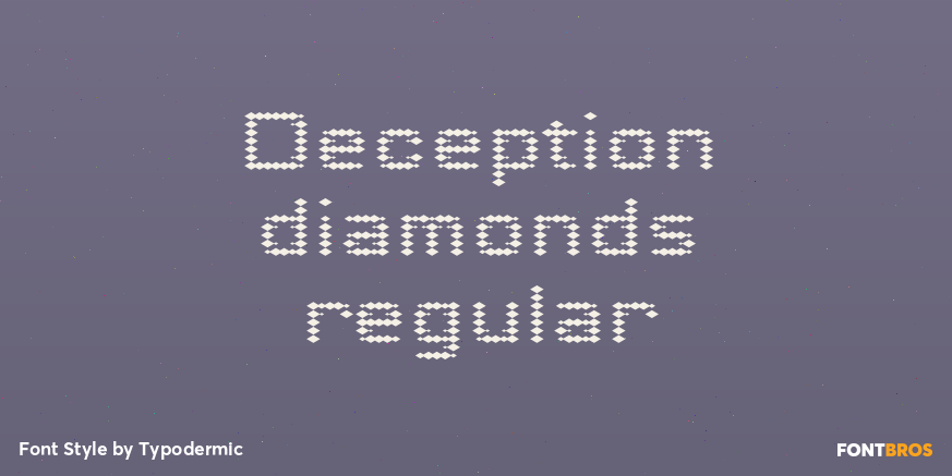 Deception diamonds regular Poster