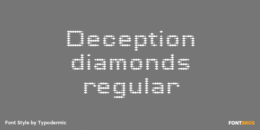 Deception diamonds regular Poster