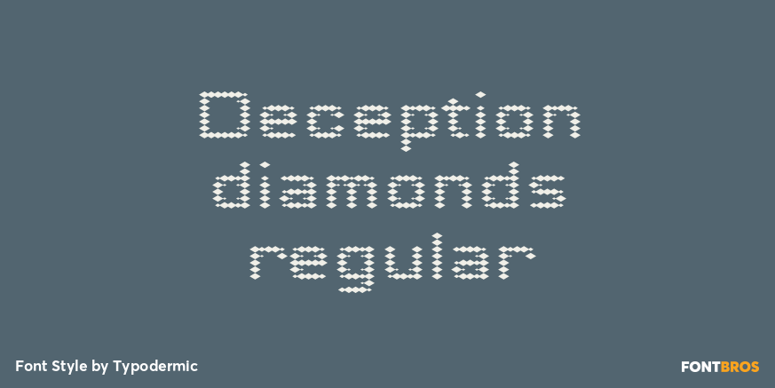 Deception diamonds regular Poster