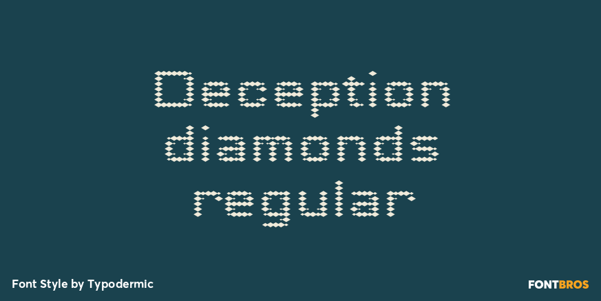 Deception diamonds regular Poster