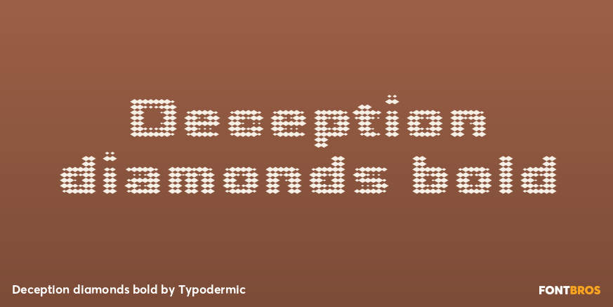 Deception diamonds bold Poster