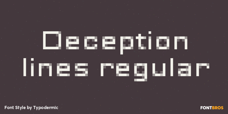 Deception lines regular Poster