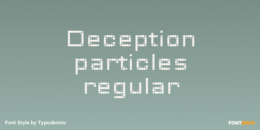 Deception particles regular Poster