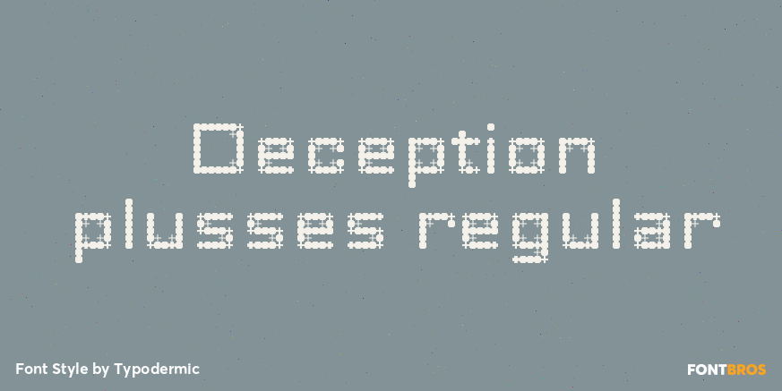 Deception plusses regular Poster