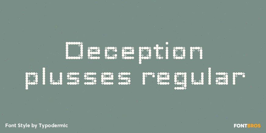 Deception plusses regular Poster