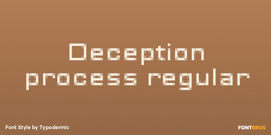 Deception process regular Poster