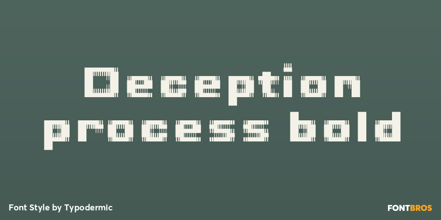 Deception process bold Poster
