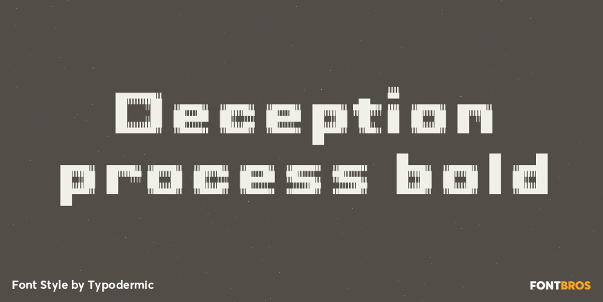 Deception process bold Poster
