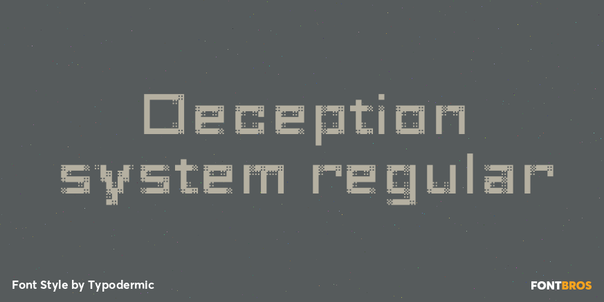 Deception system regular Poster