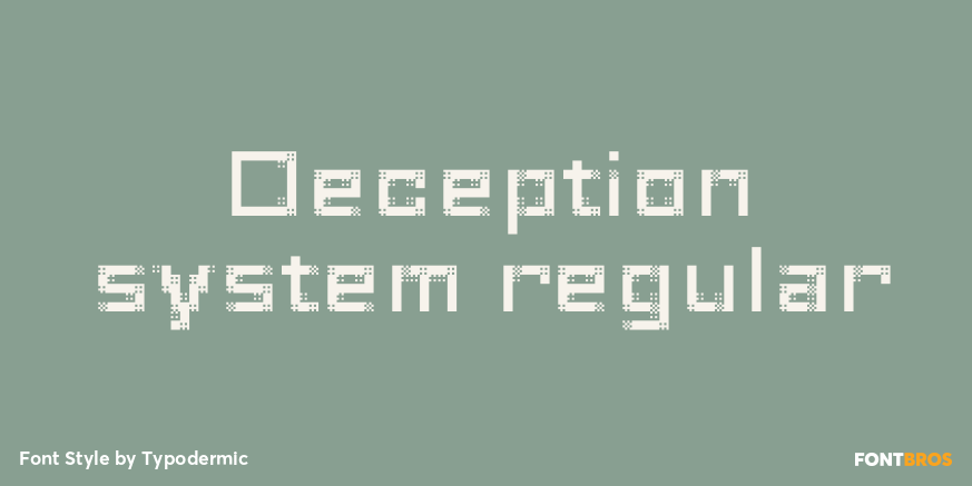 Deception system regular Poster