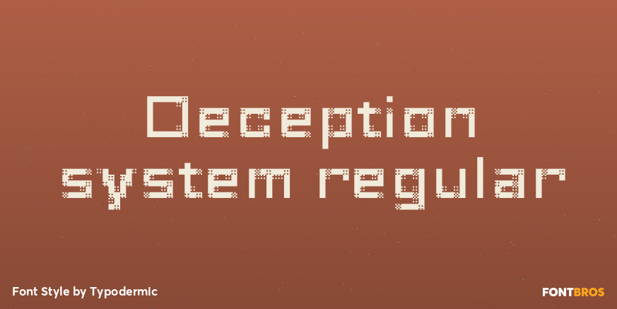 Deception system regular Poster